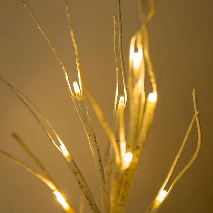 LED Birch Tree Lights! Luxury Ornaments For Decor