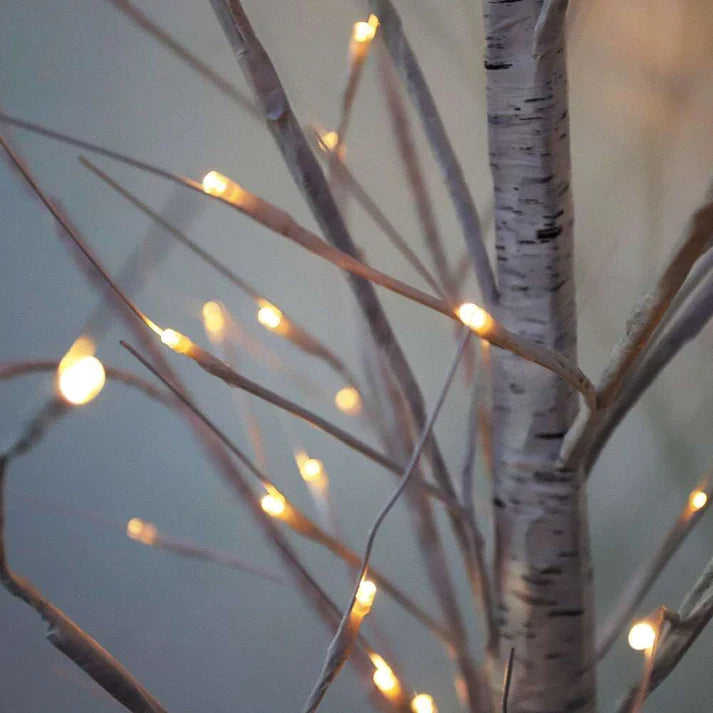 LED Birch Tree Lights! Luxury Ornaments For Decor