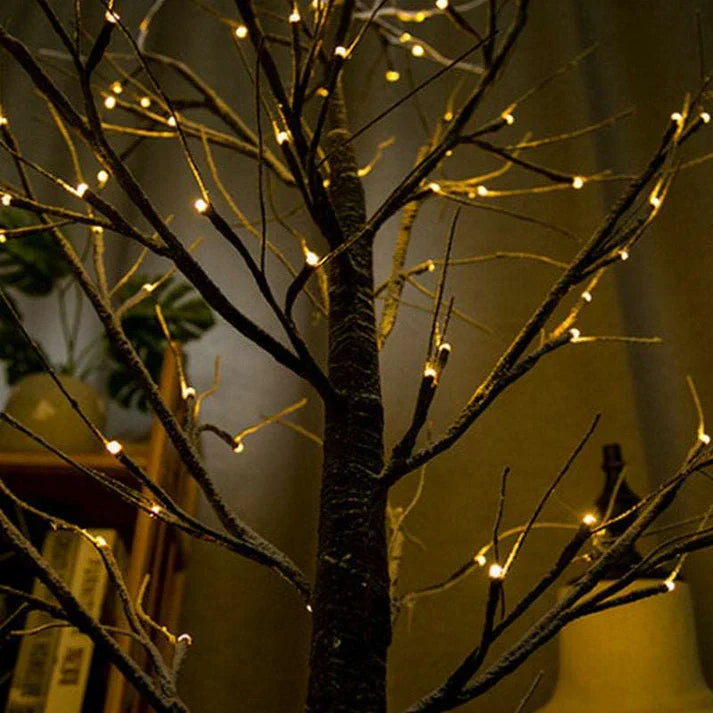 LED Birch Tree Lights! Luxury Ornaments For Decor