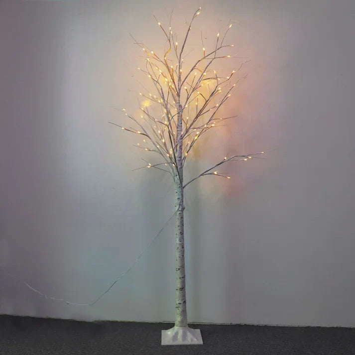 LED Birch Tree Lights! Luxury Ornaments For Decor