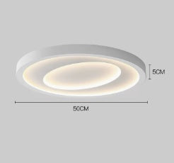 LED Ceiling Light Nordic Style Voice Control for Bedroom and Study