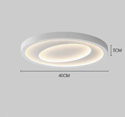 LED Ceiling Light Nordic Style Voice Control for Bedroom and Study