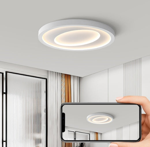 LED Ceiling Light Nordic Style Voice Control for Bedroom and Study