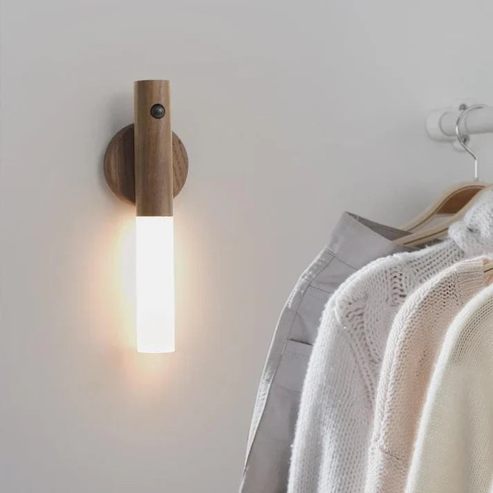 Wireless Motion Sensor Light – Magnetic LED Night Light, USB Rechargeable | Indoor