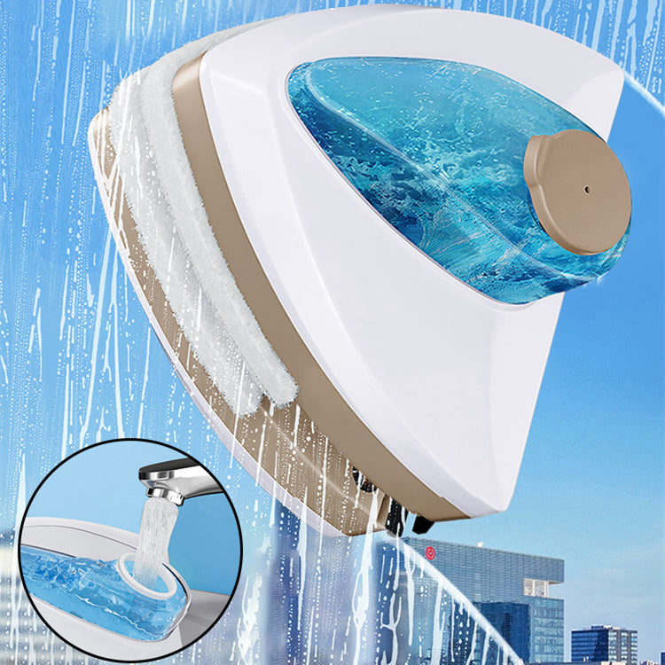 Double Sided Magnetic Window Cleaner - Clean Both Sides of Glass at Once with Built-In Water Reservoir