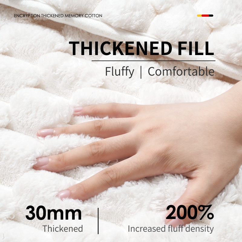 Memory Foam Bathroom Mat Soft Absorbent Non Slip 3 Sizes