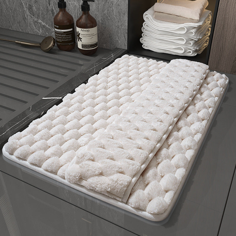 Memory Foam Bathroom Mat Soft Absorbent Non Slip 3 Sizes