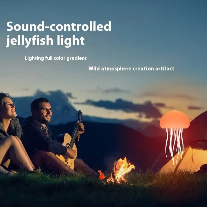 Mood Decorative LED Lamp Jellyfish Night Portable Smart Table Light