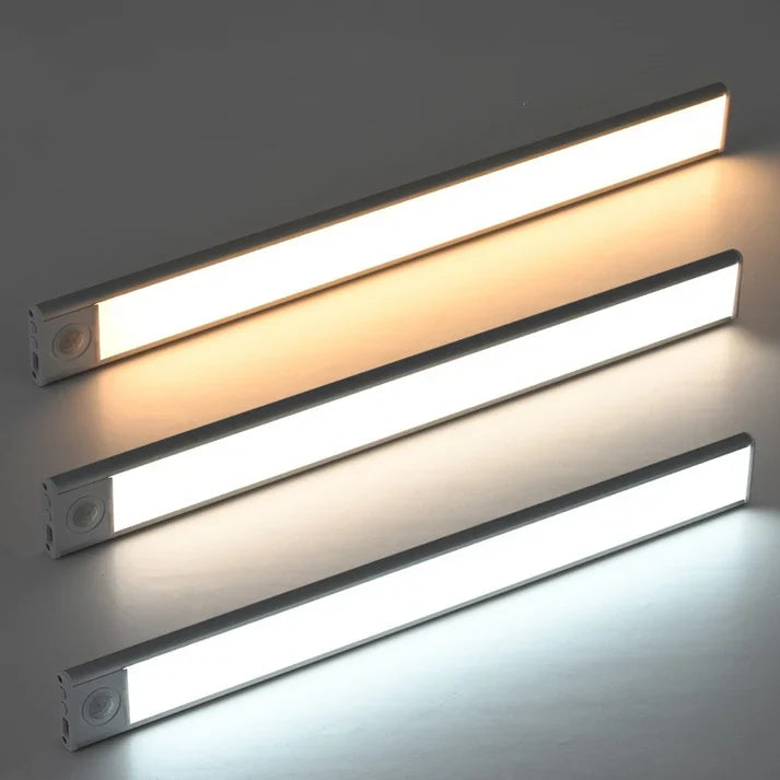 Thin Intelligent Rechargeable Human Body Motion Sensor Led Lights