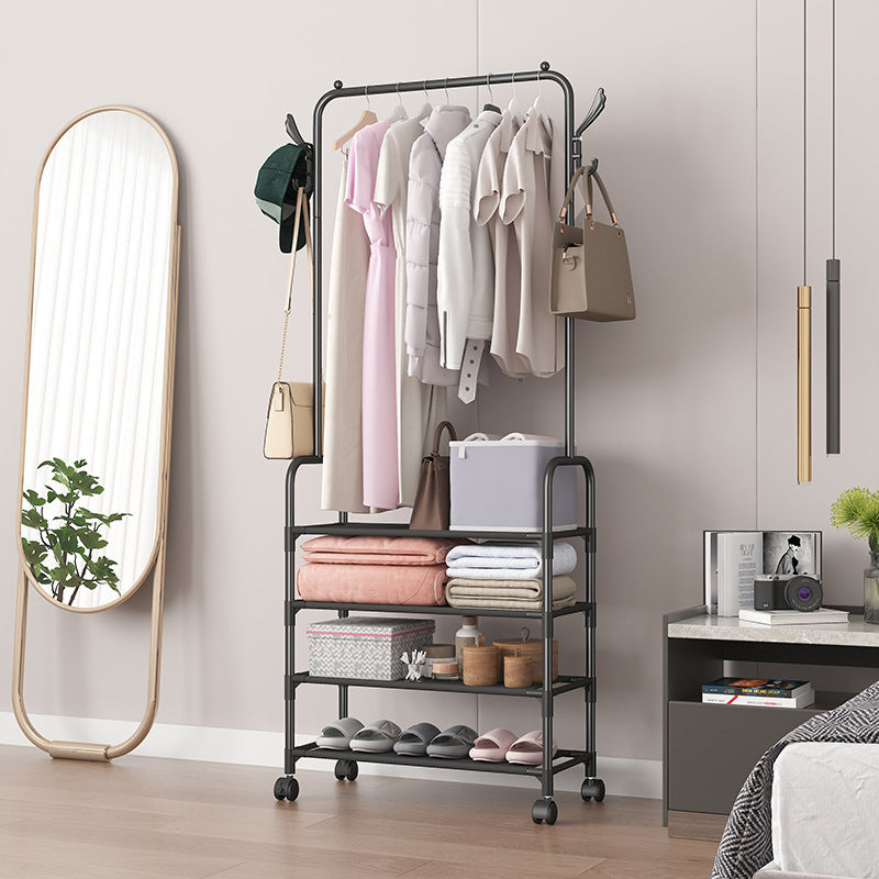 Multi-Layer Shoe & Hat Rack with Storage Shelves