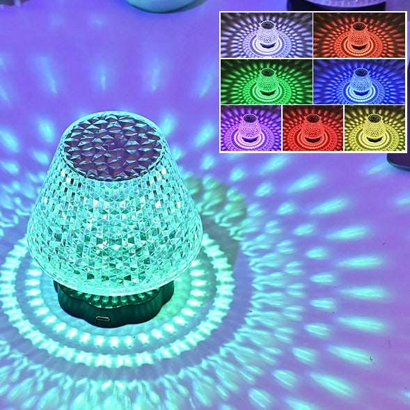 Diamond Crystal Lamp Table Light USB Touch Sensor Bar Lamp