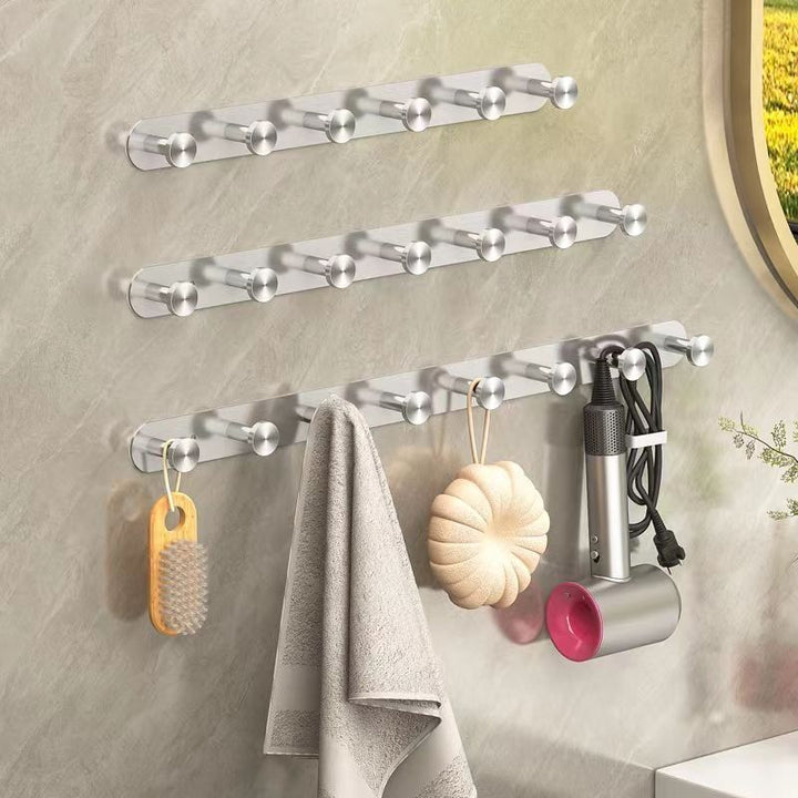 No Drill Stainless Steel Wall Hook Self Adhesive Rust Resistant