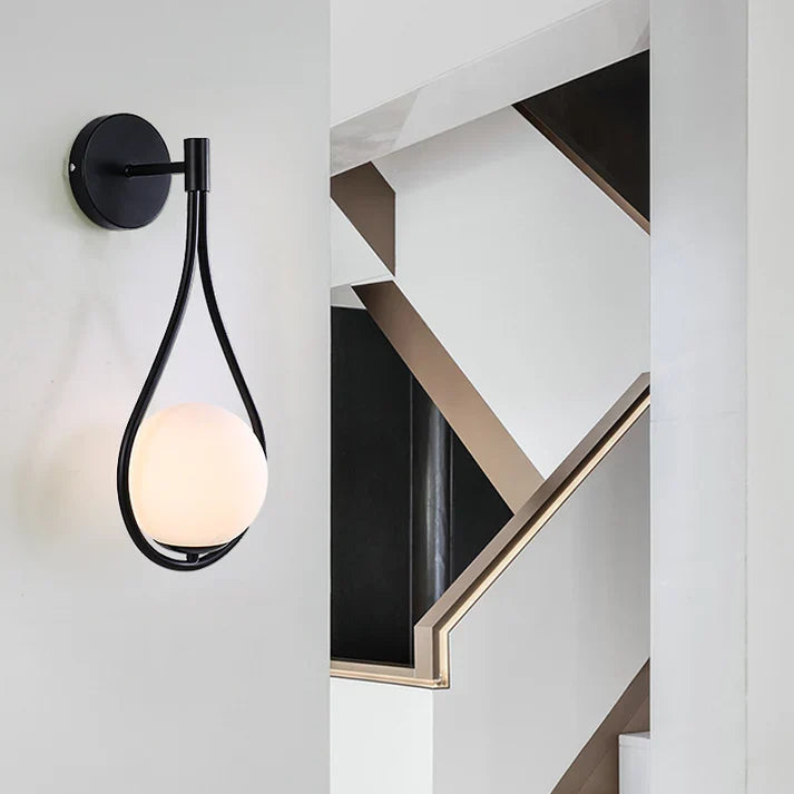 Nordic Bedroom Bedside Led Indoor Wall Lamp Golden Personality Home Lighting