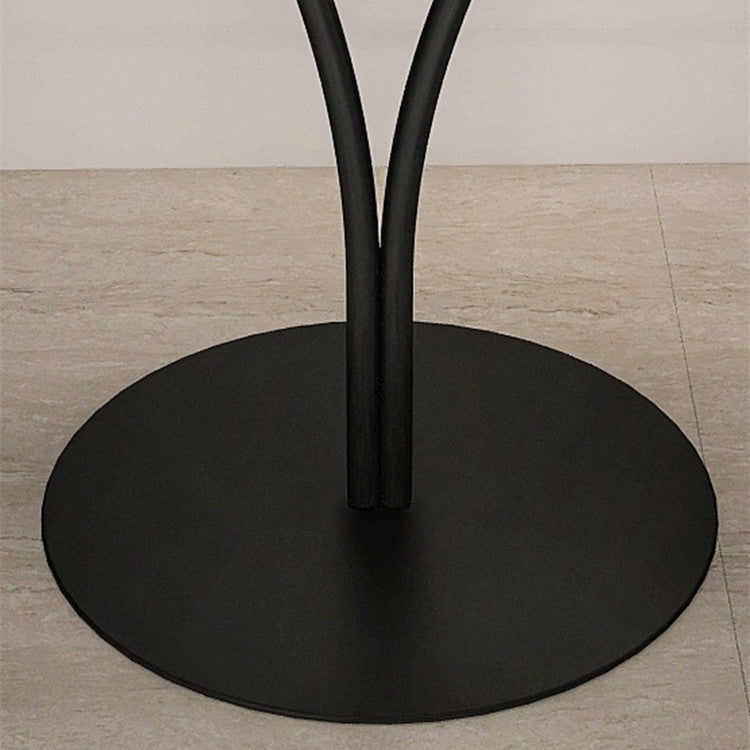Nordic Small Round Sofa Side Table Metal Baking Varnish Living Room