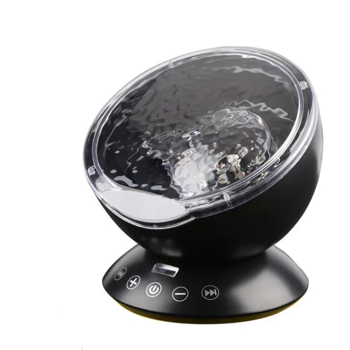 Ocean Wave Projector with Built in Audio Speaker