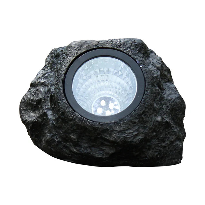 Solar Rock Garden Light Waterproof Simulation Stone Lamp for Outdoor Courtyard