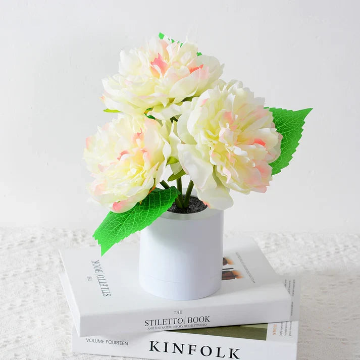 Peony Flower Night Lamp Ambient Light for Bedroom & Home Decoration