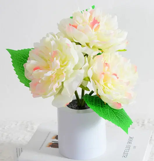 Peony Flower Night Lamp Ambient Light for Bedroom & Home Decoration