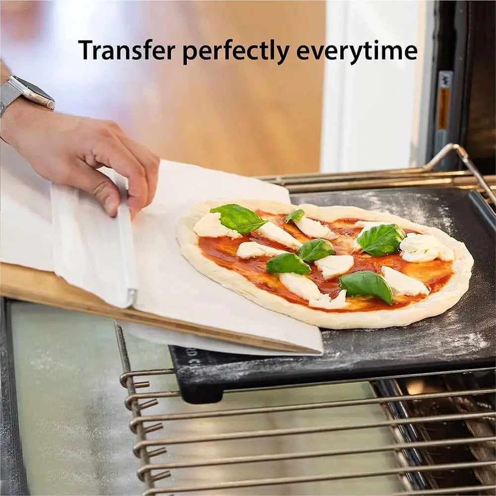 Sliding Pizza Shovel Non Stick Cutting Board Kitchen Baking Tool & Transfer Board