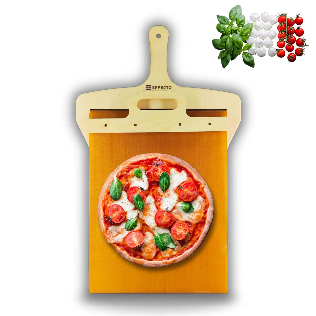 Sliding Pizza Shovel Non Stick Cutting Board Kitchen Baking Tool & Transfer Board