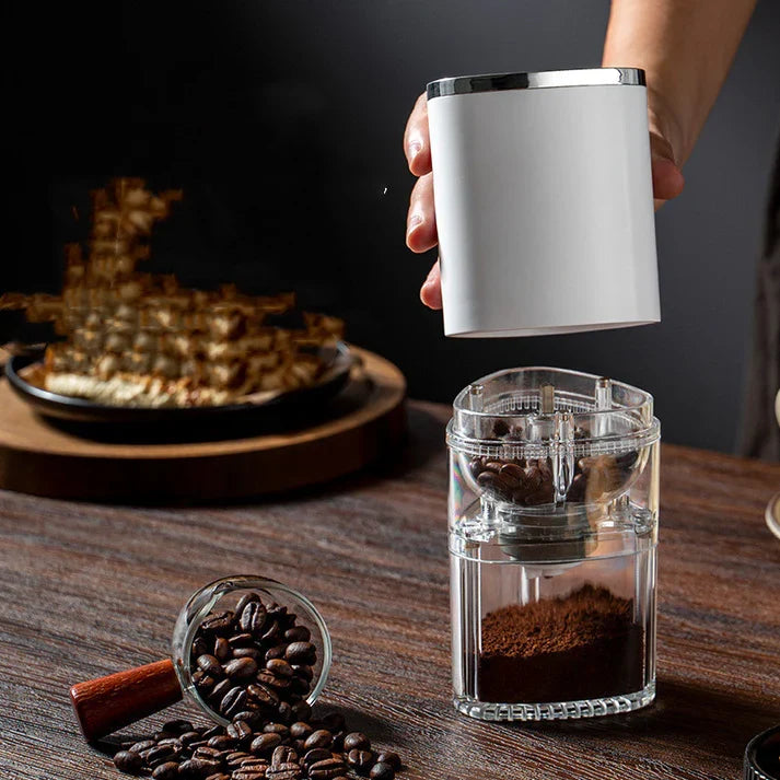 Portable Electric Coffee Grinder USB Rechargeable Automatic Bean Grinder