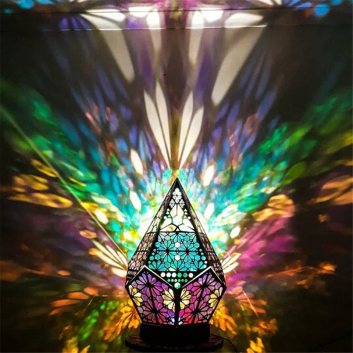 Built in Battery Moon And Stars Projection Lamp For Sale