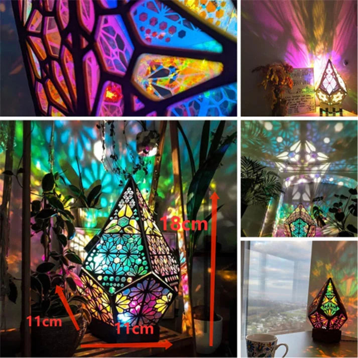 Built in Battery Moon And Stars Projection Lamp For Sale