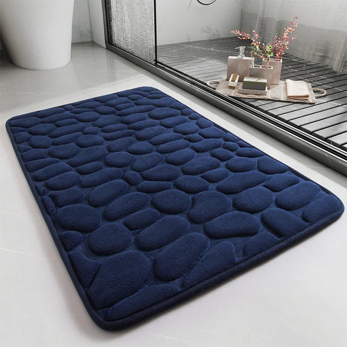Quick Dry Bathroom Bath Mat Soft Absorbent Non Slip Floor Rug