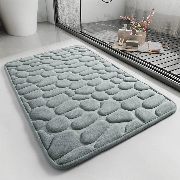 Quick Dry Bathroom Bath Mat Soft Absorbent Non Slip Floor Rug