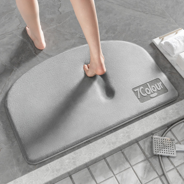 Quick Dry Bathroom Bath Mat Soft Absorbent Non Slip Floor Rug