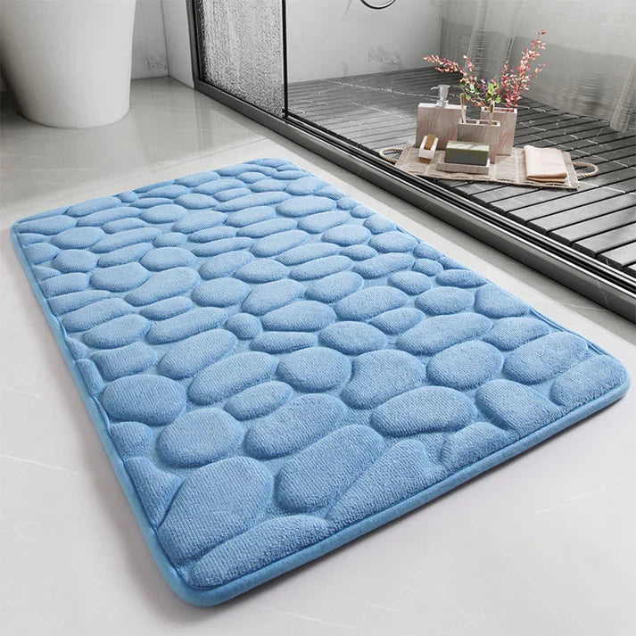 Quick Dry Bathroom Bath Mat Soft Absorbent Non Slip Floor Rug