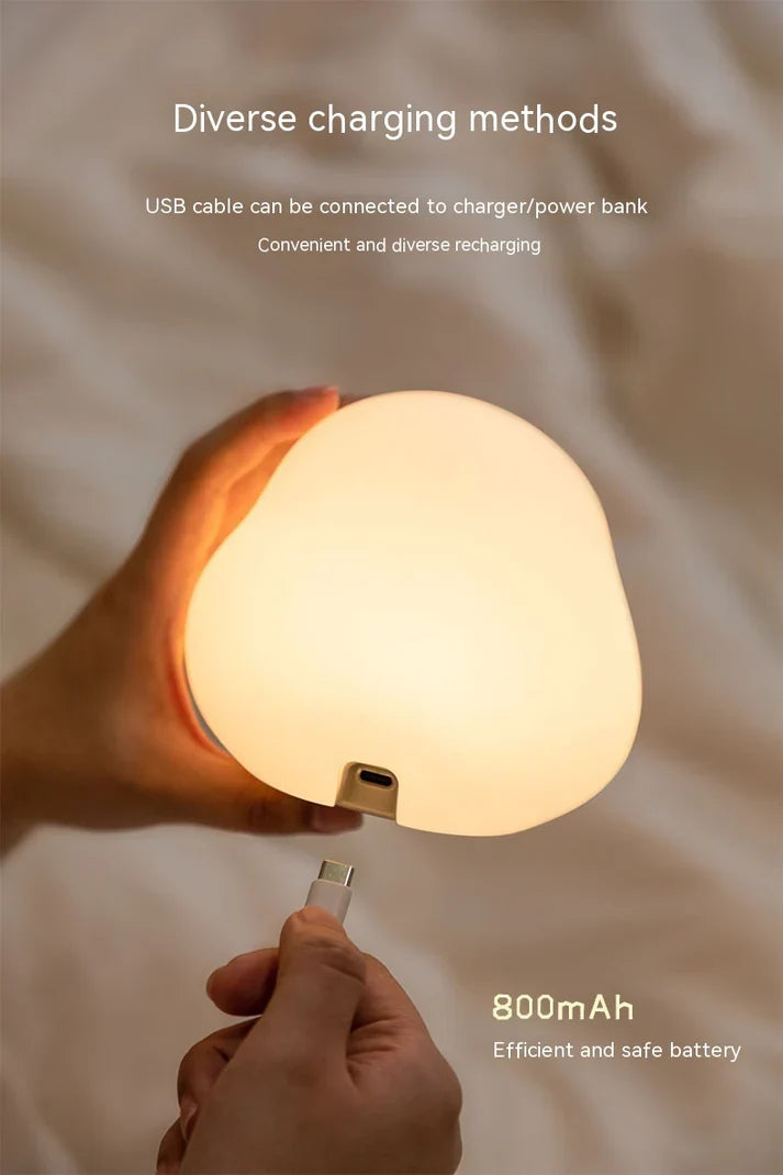 Rechargeable Cute Duck Touch Sensor LED Night Lamp
