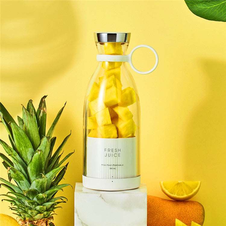 350ML Electric Juicer Blender Portable USB Rechargeable Mixer Cup for Home & Travel