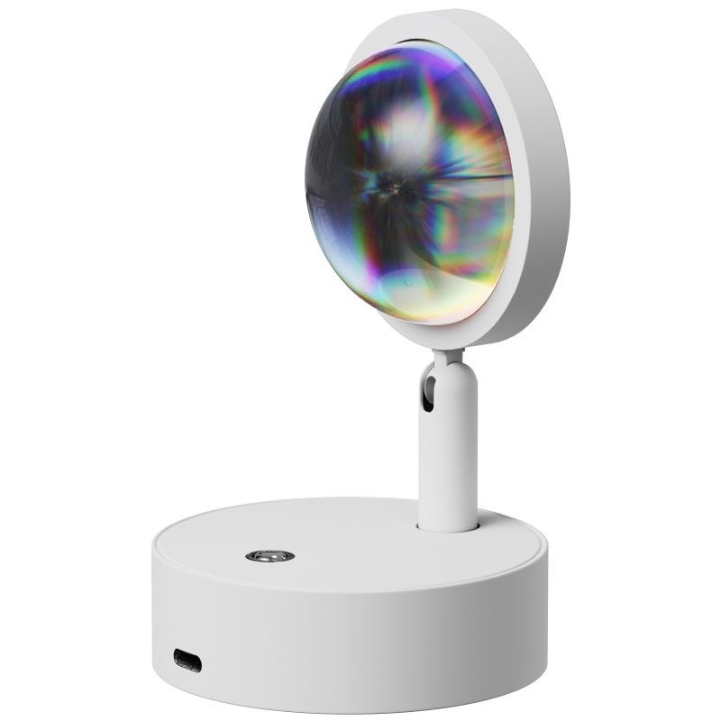 Rechargeable Sunset Wall Lamp USB Wireless No Drill Bedroom Light