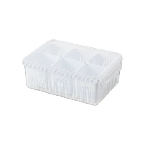 Refrigerator Green Onion Storage Box Airtight Compartment Vegetable Keeper