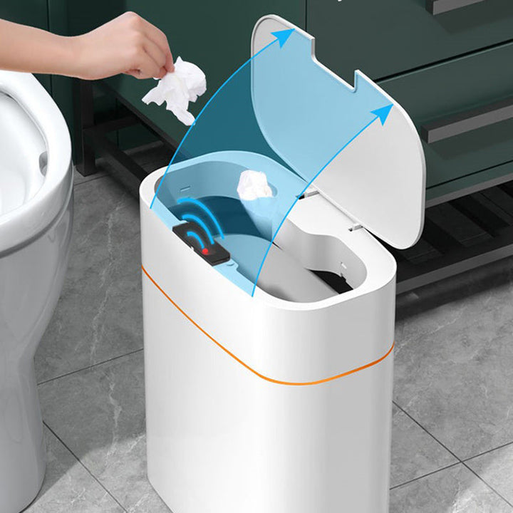 Smart Touchless Trash Can with UV & Deodorizer – 13L/16L