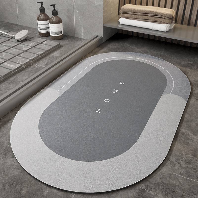 Absorbent Non Slip Floor Mat, Carpet Slip-Resistant Bathing Room Rug Floor, Microfiber Bath Mats for Bathroom Memory Foam Bath Mat Rug