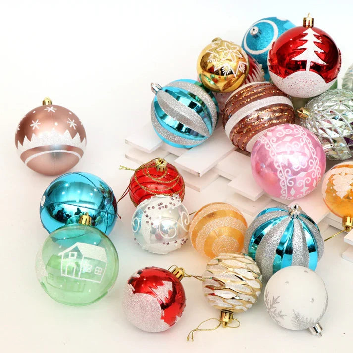 PVC Bright Ball Best Christmas Tree Ornaments