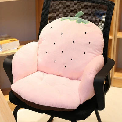 Cute Cartoon Chair Cushion - Novelty Shaped Plush Seat Pad | 5 Designs