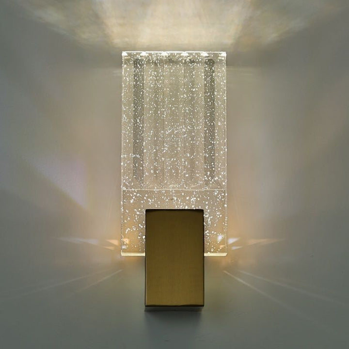 Soutas Dimmable Crystal Wall Sconce LED Modern Simple And Light Luxury Crystal Wall Lamp