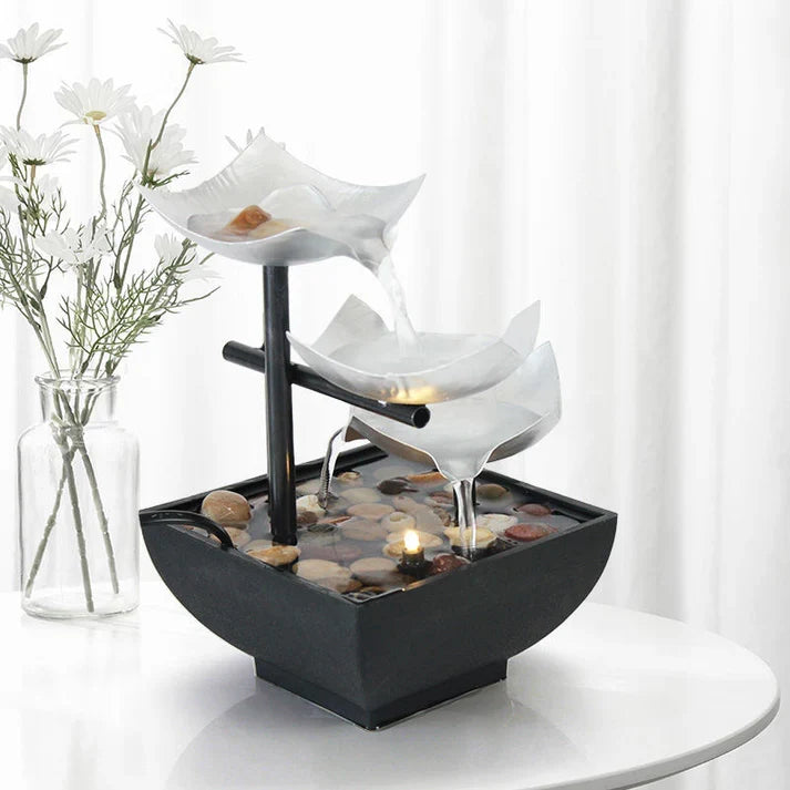 Flowing Water Fountain Ornaments Crafts For Home Decor