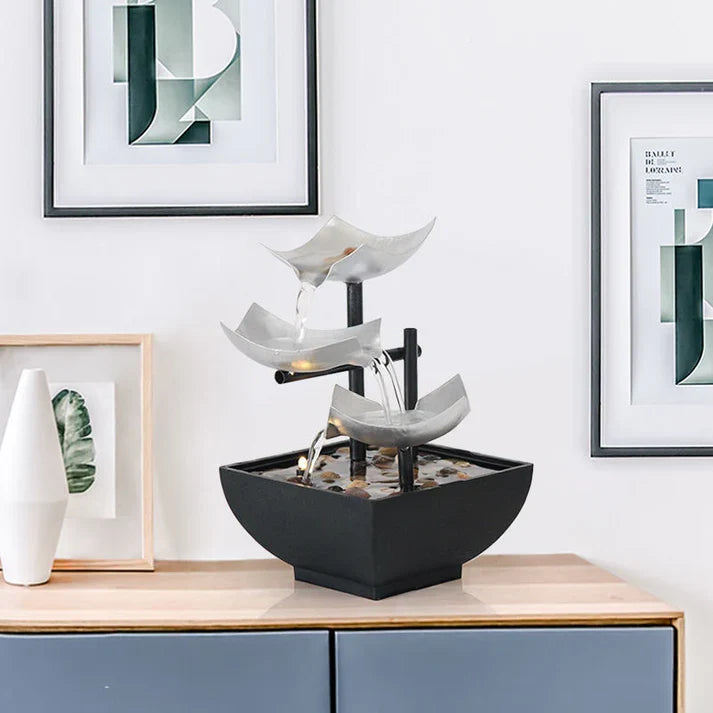 Flowing Water Fountain Ornaments Crafts For Home Decor