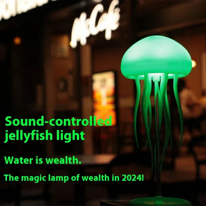 Mood Decorative LED Lamp Jellyfish Night Portable Smart Table Light