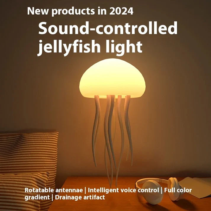 Mood Decorative LED Lamp Jellyfish Night Portable Smart Table Light