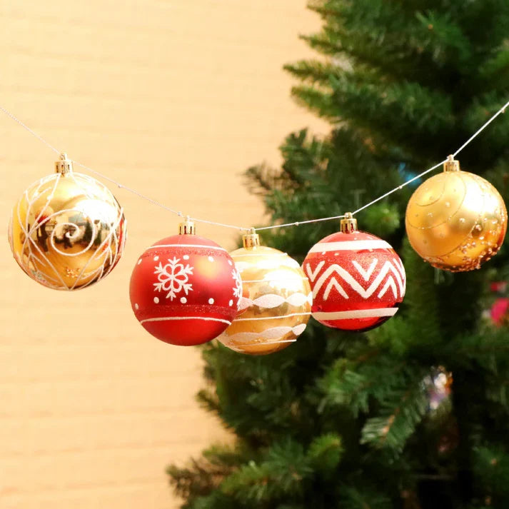 PVC Bright Ball Best Christmas Tree Ornaments