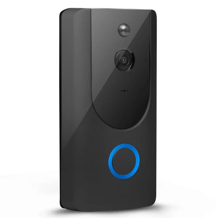 Smart Door bell with 720P, 166 Wide-Angle Lens Camera, Low Power Consumption Lithium Battery
