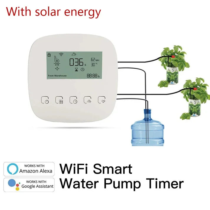 Graffiti Automatic Home Smart Planter Rechargeable Sprinkler Timer