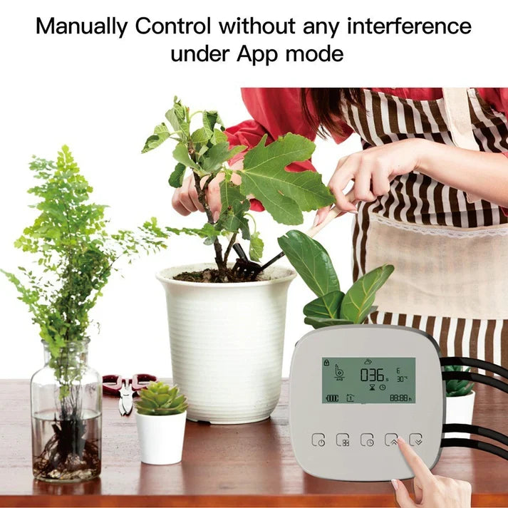 Graffiti Automatic Home Smart Planter Rechargeable Sprinkler Timer