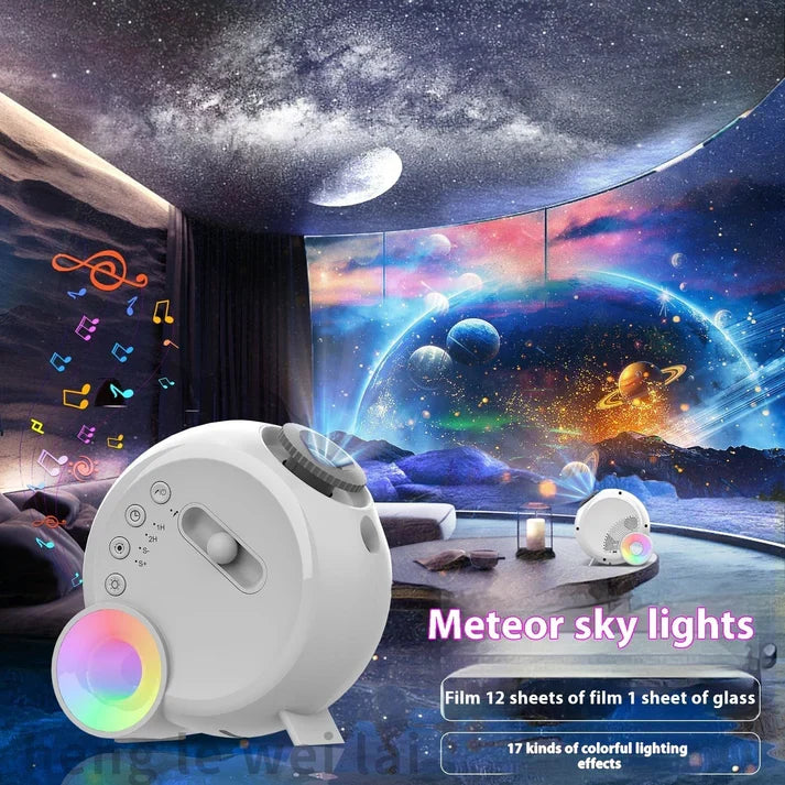 Star Light Galaxy Projector Bedroom Atmosphere Projection Lamp with Remote