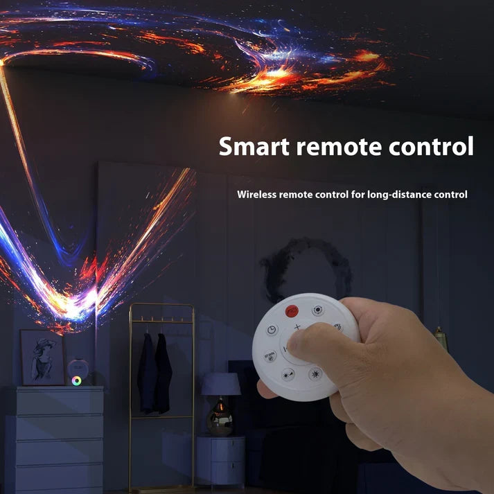 Star Light Galaxy Projector Bedroom Atmosphere Projection Lamp with Remote